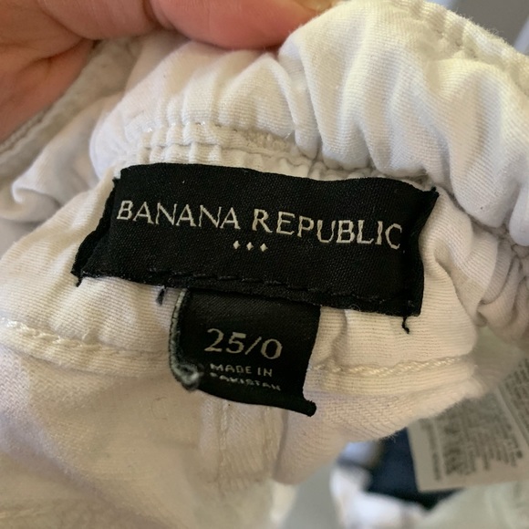 White high rise denim shorts - Picture 3 of 3